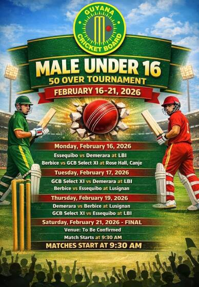 GCB U16 Tournament Flyer