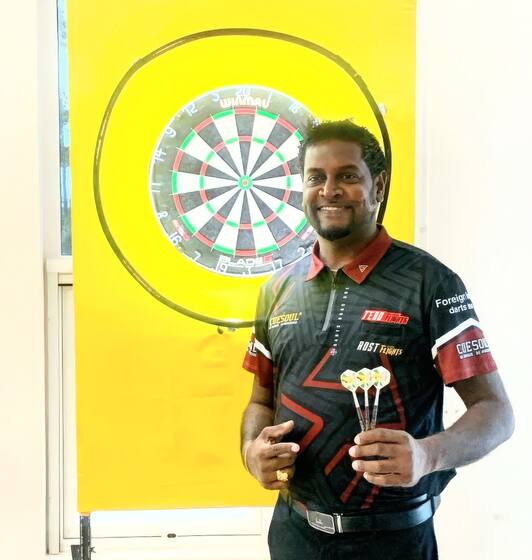 Sudesh Fitzgerald - Darts Champion